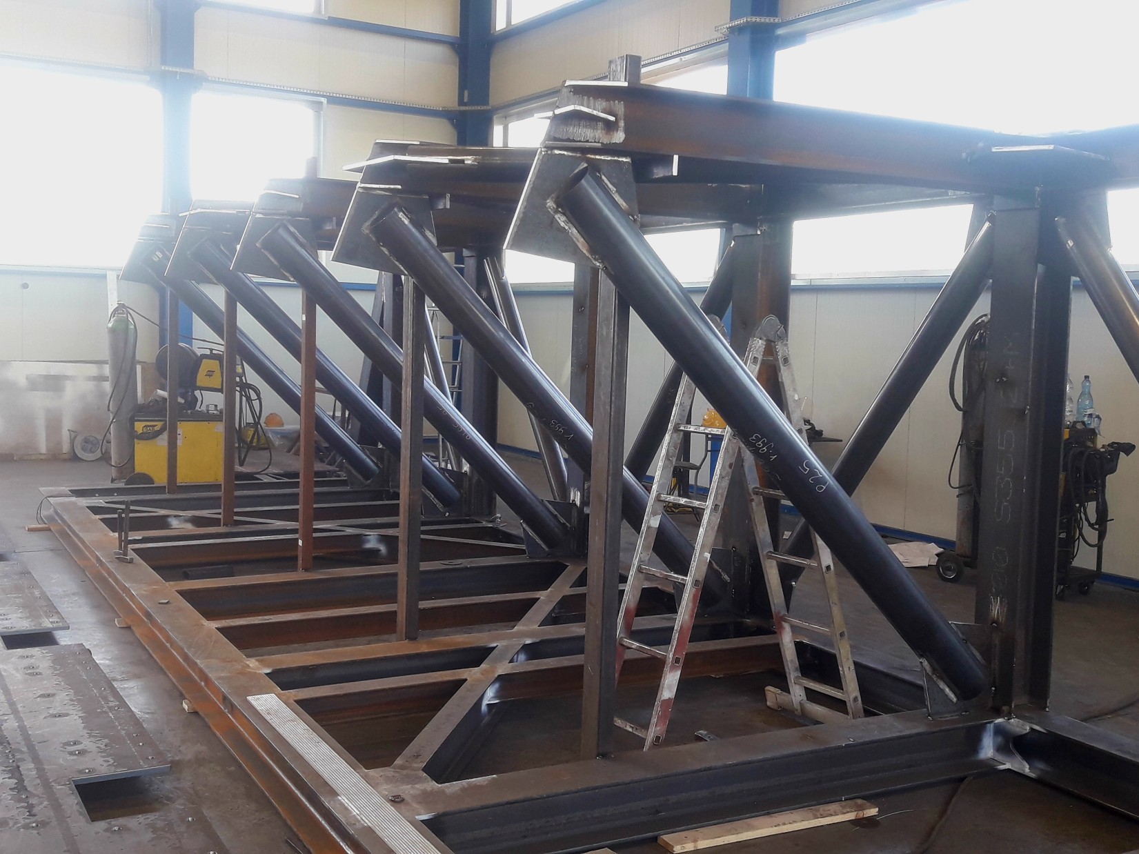 Prallwand für Brecheranlage